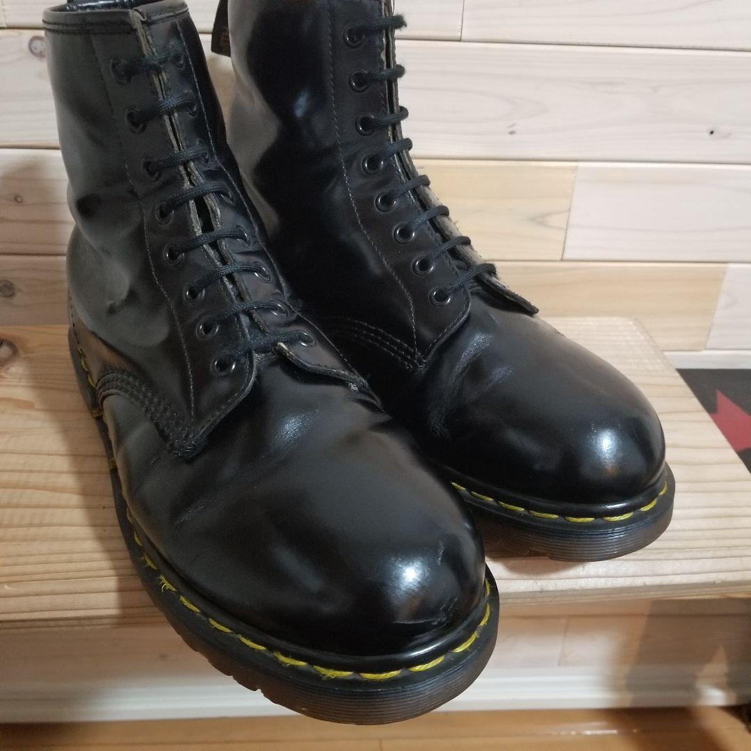 美品　90年代 英国製 Dr.Martens 8ホールブーツ 28.0　黒