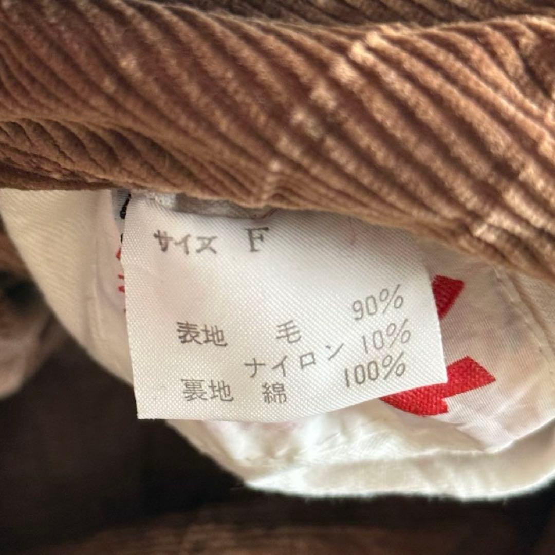 POSH BOY コーデュロイ　ウールスタジャン　リバーシブル　中綿入り