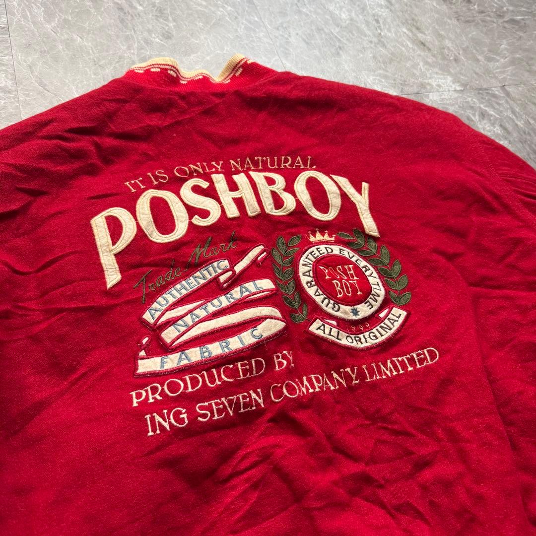 POSH BOY コーデュロイ　ウールスタジャン　リバーシブル　中綿入り