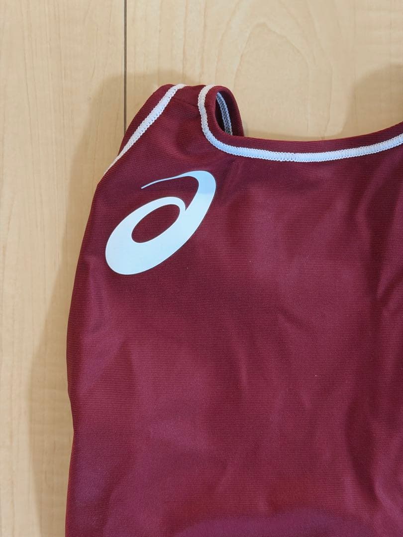 り*ん様 asics アシックス 競泳水着 XLサイズ エンジ 2162A094