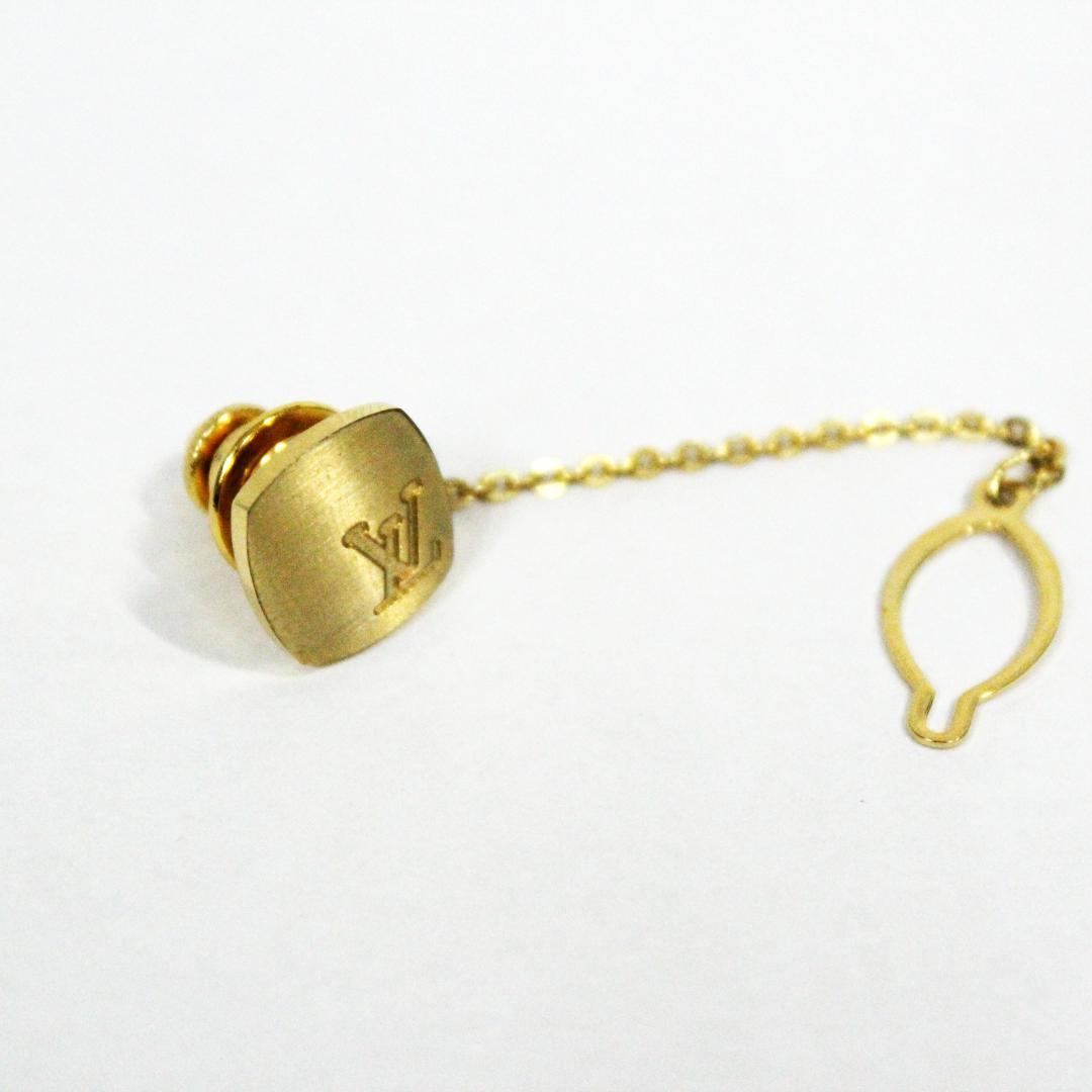 激レア 極美品 ルイヴィトン ネクタイピン タイピン タイタックピン ゴールド