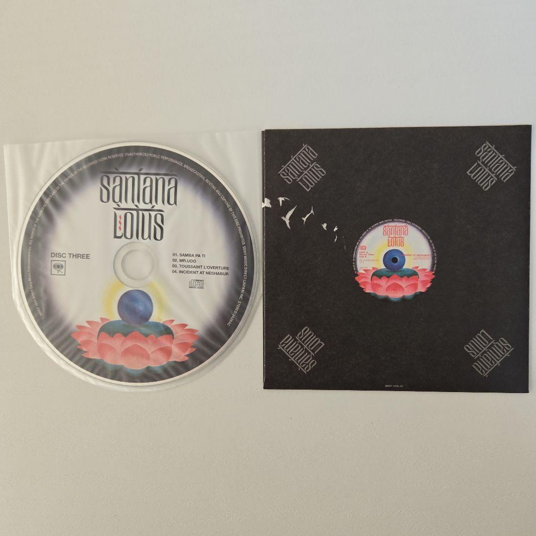 サンタナ／ロータスの伝説　紙ジャケットCD3枚組