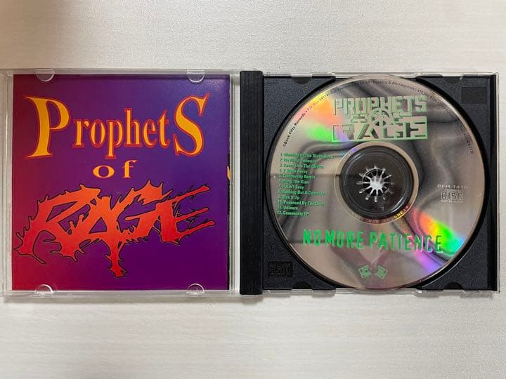 洋楽 prophets of rage / no more patience