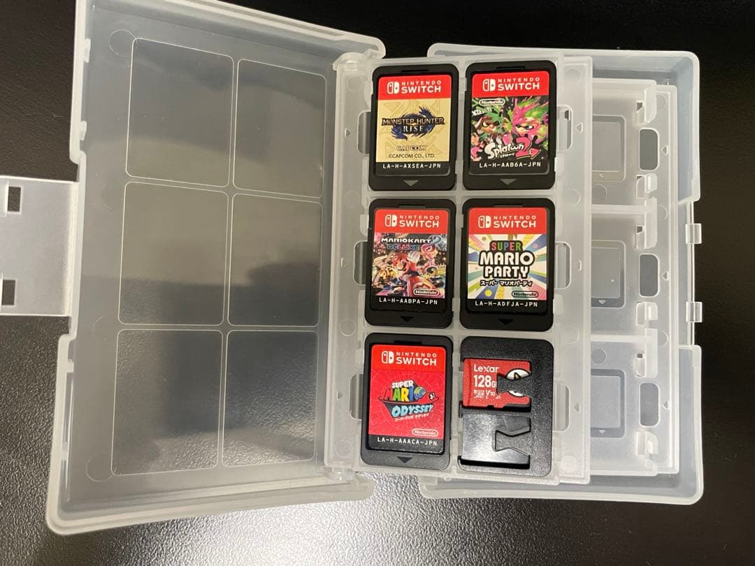 【本日限り値下げします！】Switch本体+人気ソフト5種+大容量SDカード付き