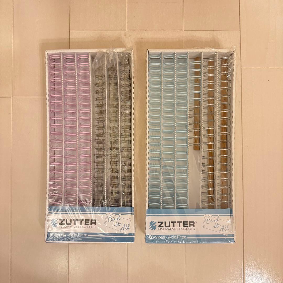 美品ZUTTER Bind-it-All バインディングワイヤーBook セット