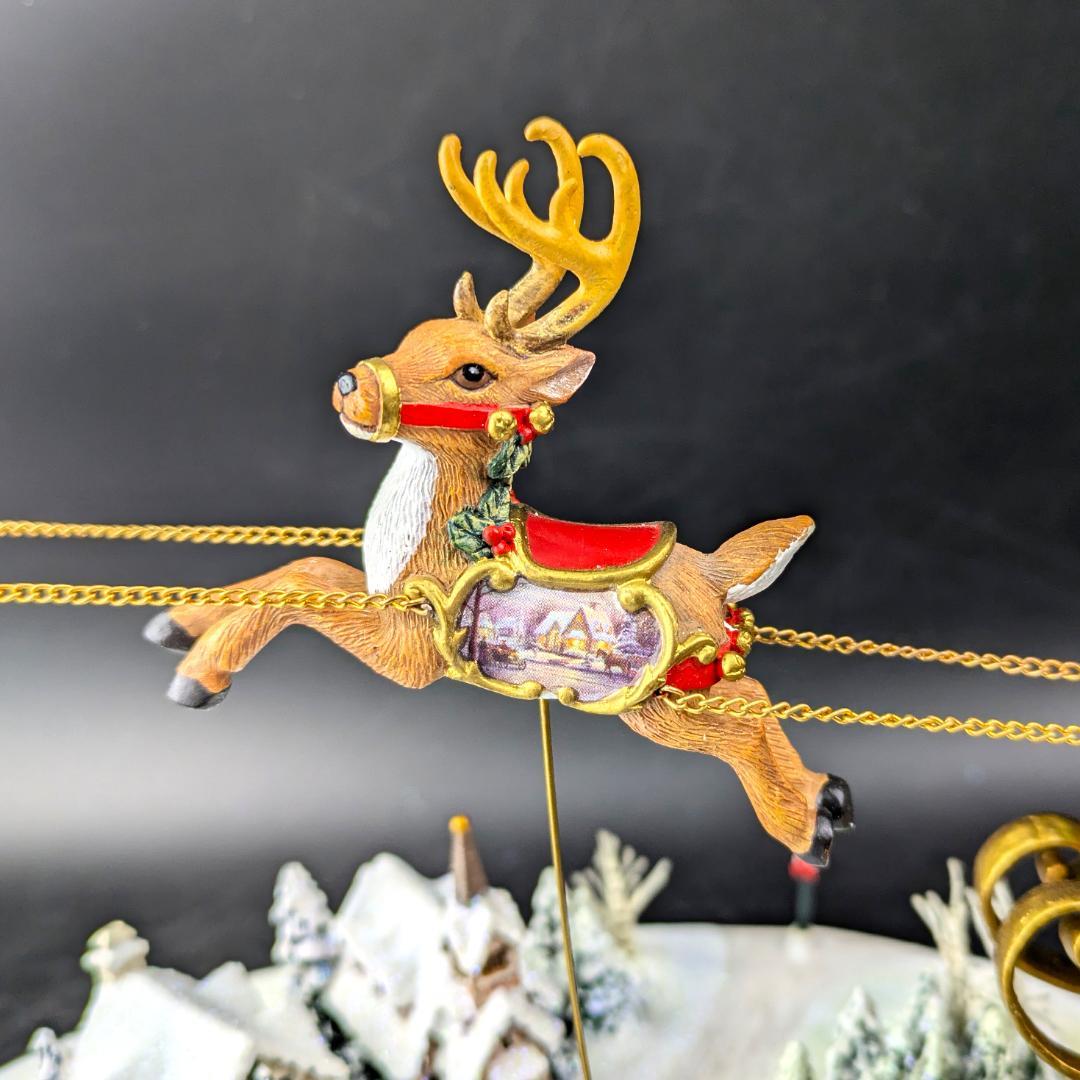 限定品 トーマスキンケード オルゴール サンタ オン ウェイ 箱・ 証明書付