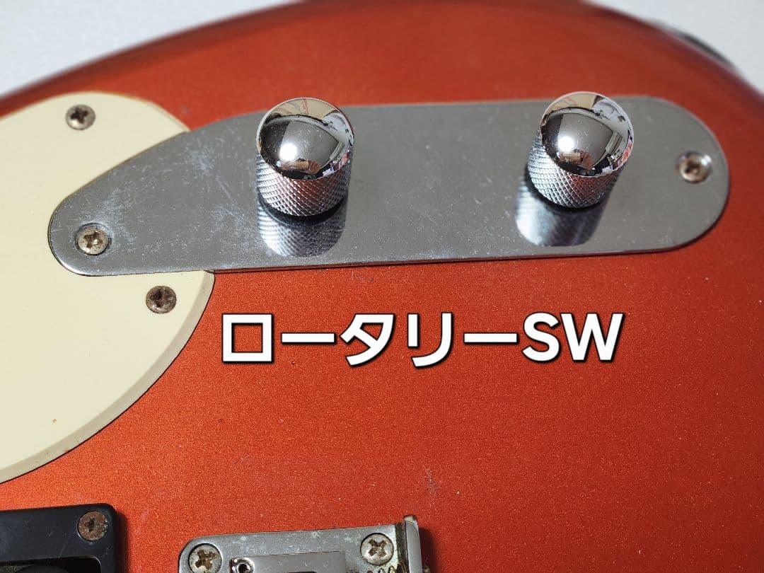 改造スクワイヤーSQUIER '51 キャンディアップルレッド