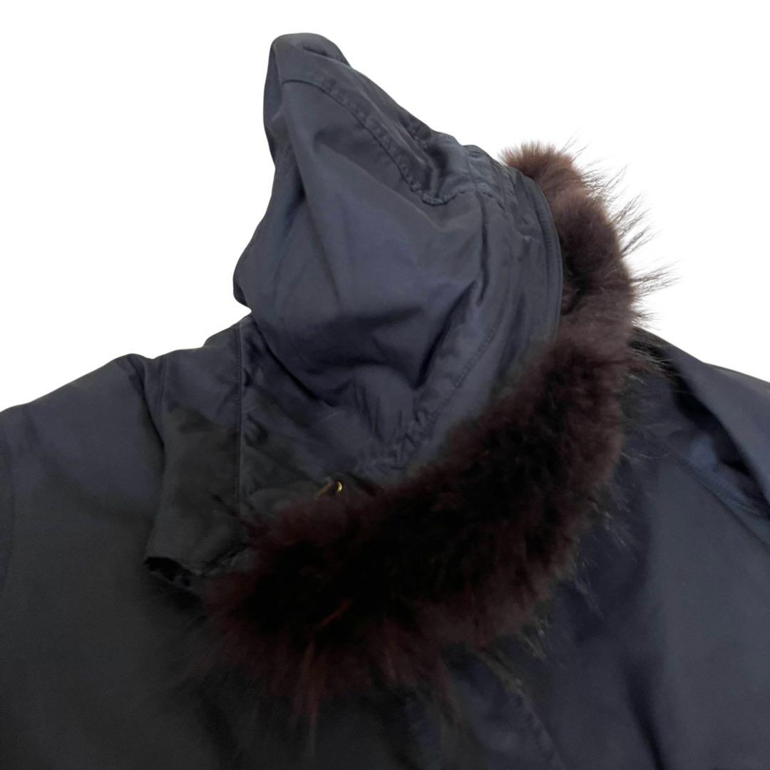 美品 IENAヴェトモン イエナ別注 ライナー付き モッズコート 38 ネイビー