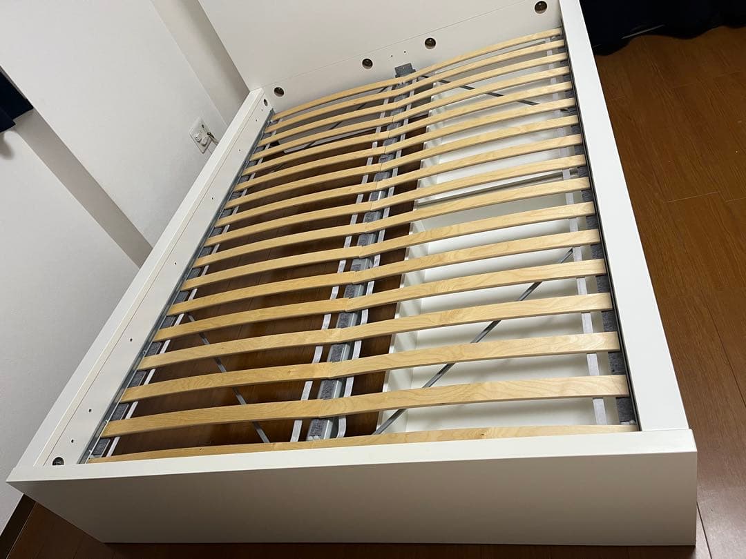 IKEA マルム ベッドフレーム 収納付き