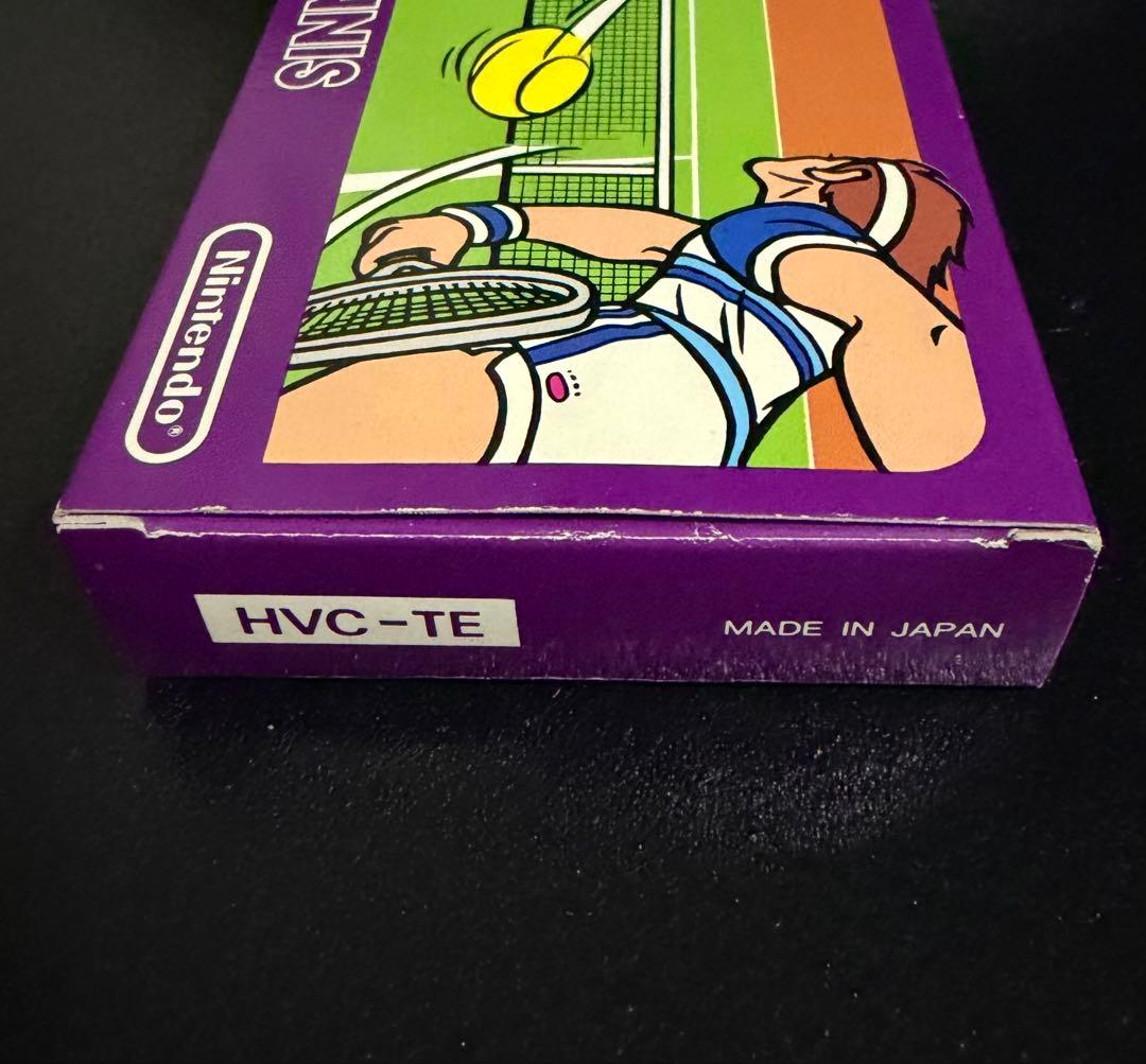 ★ 箱 極 美 品 ★ テニス　ファミコン　レア　FC