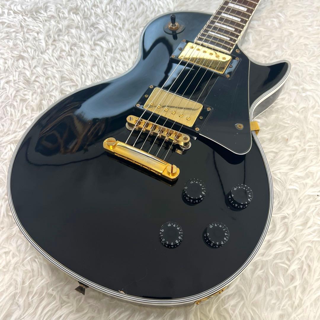 Photogenic LP-300C エレキギター レスポールカスタム ブラック