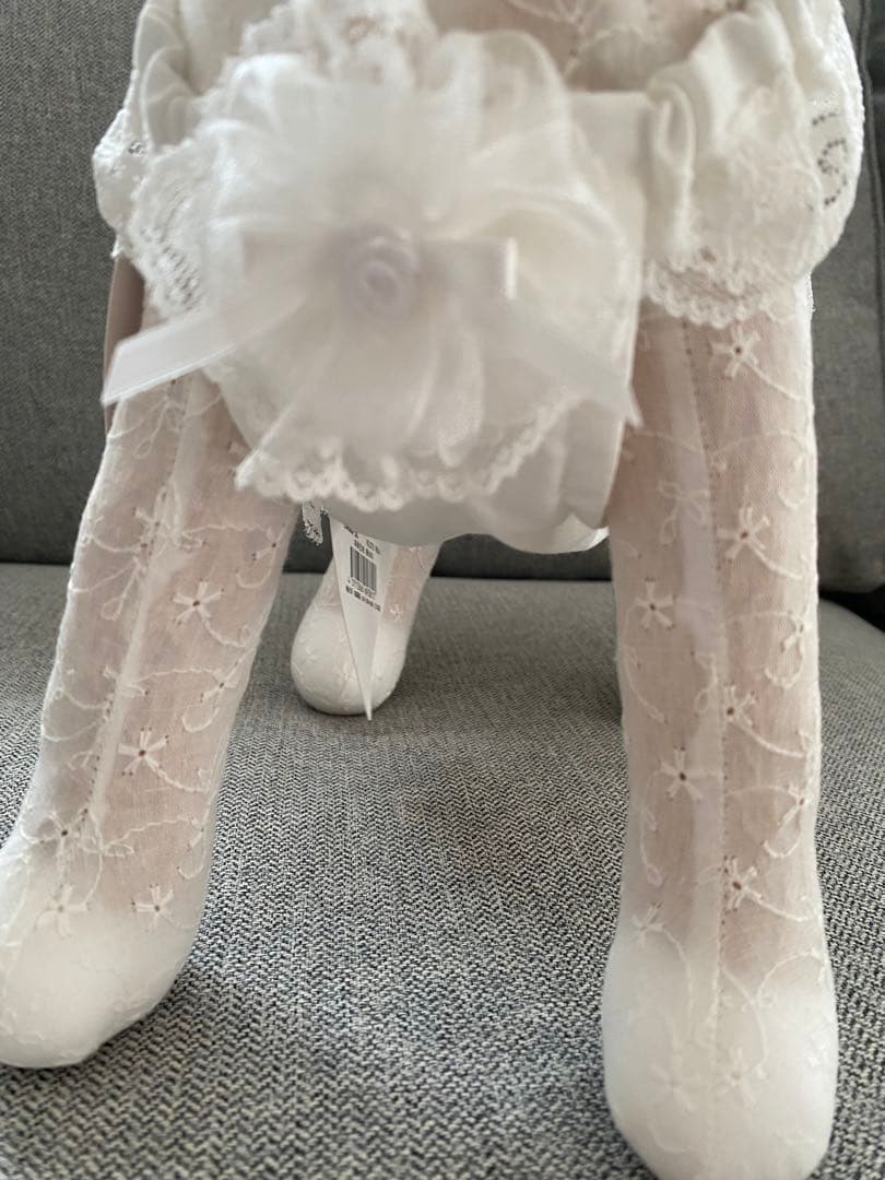 新品 華集LULU doll ヘッドリュクスバーディ 水玉蝶タイ ケアお洋服