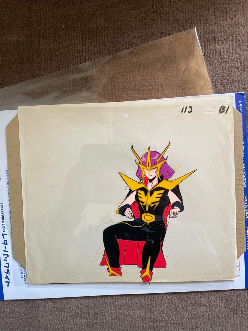 ハマーン ・カーン セル画 zガンダム