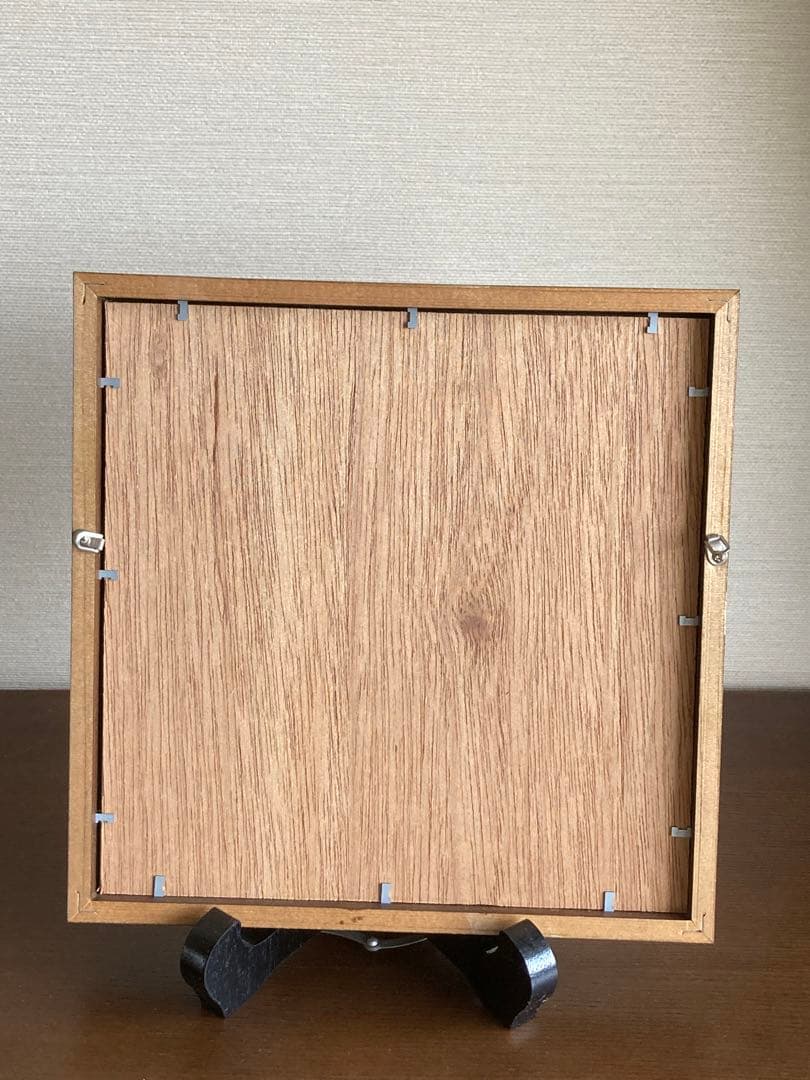 タイルアート　あさのたかを　槍ヶ岳　正方形　約21.5×21.5