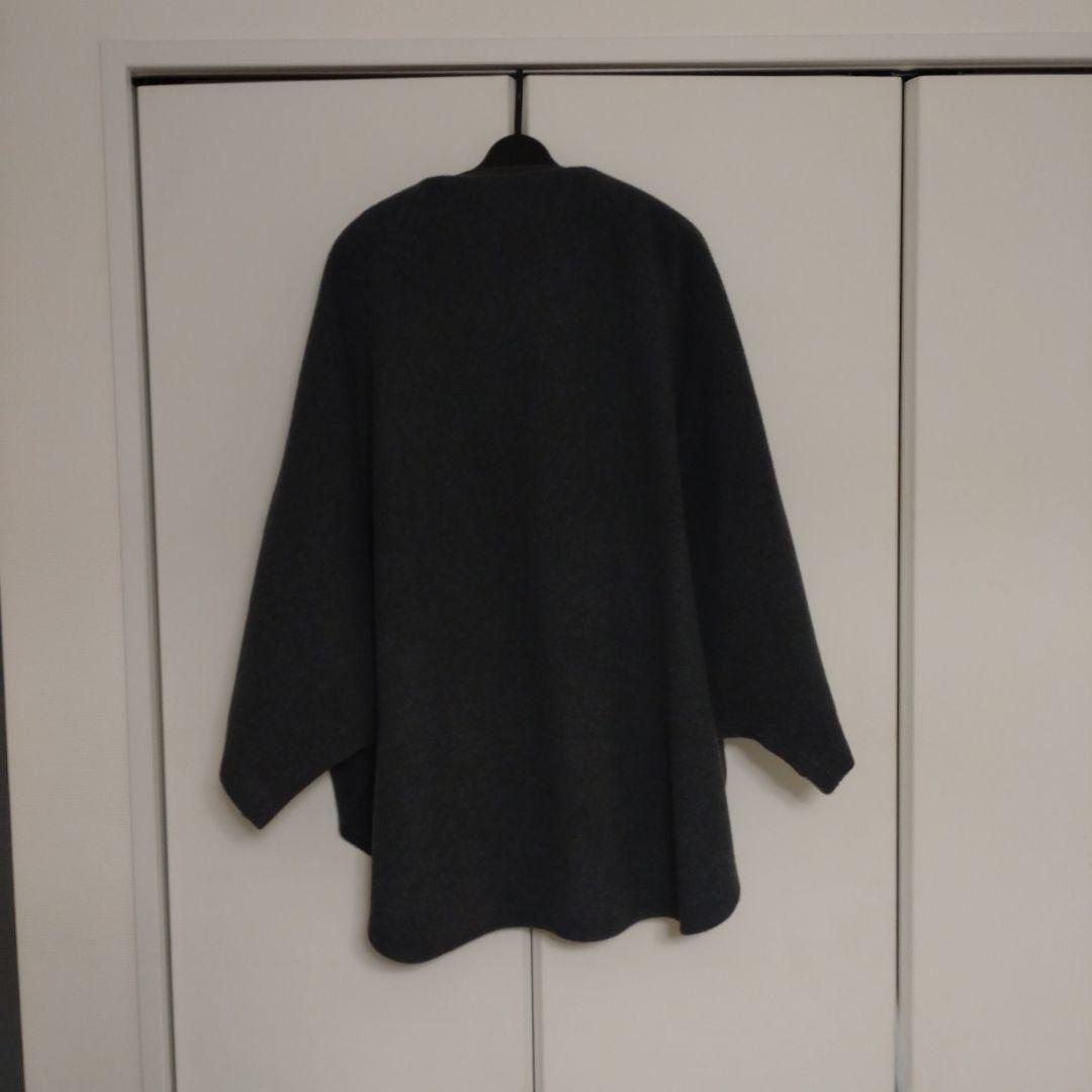 【ビアズリー】ウールポンチョコート