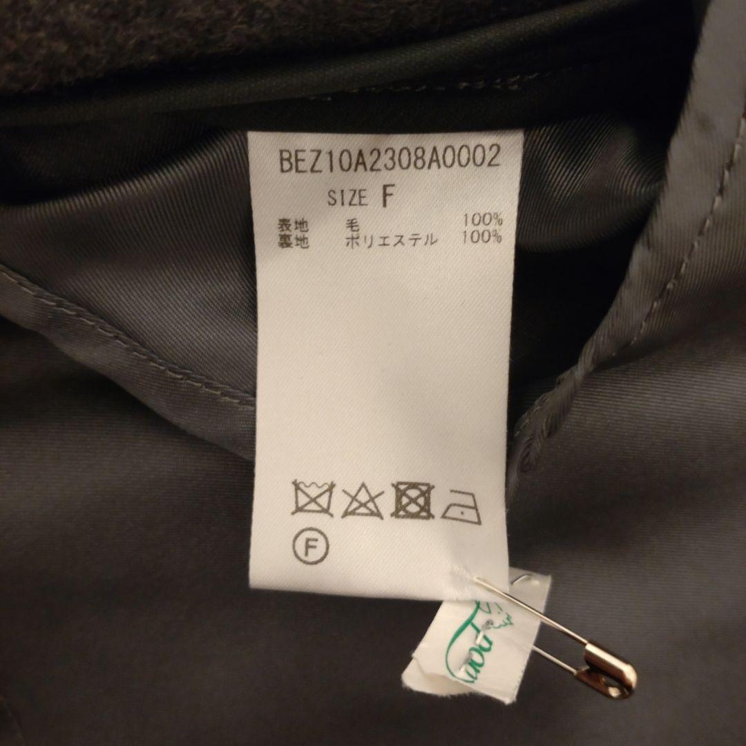 【ビアズリー】ウールポンチョコート