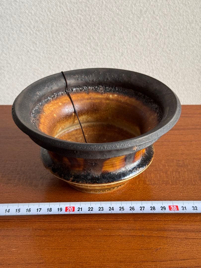 カタチ製作所 ⑥ mederu pot 鉢 植木鉢 作家鉢 アガベ グラキリス