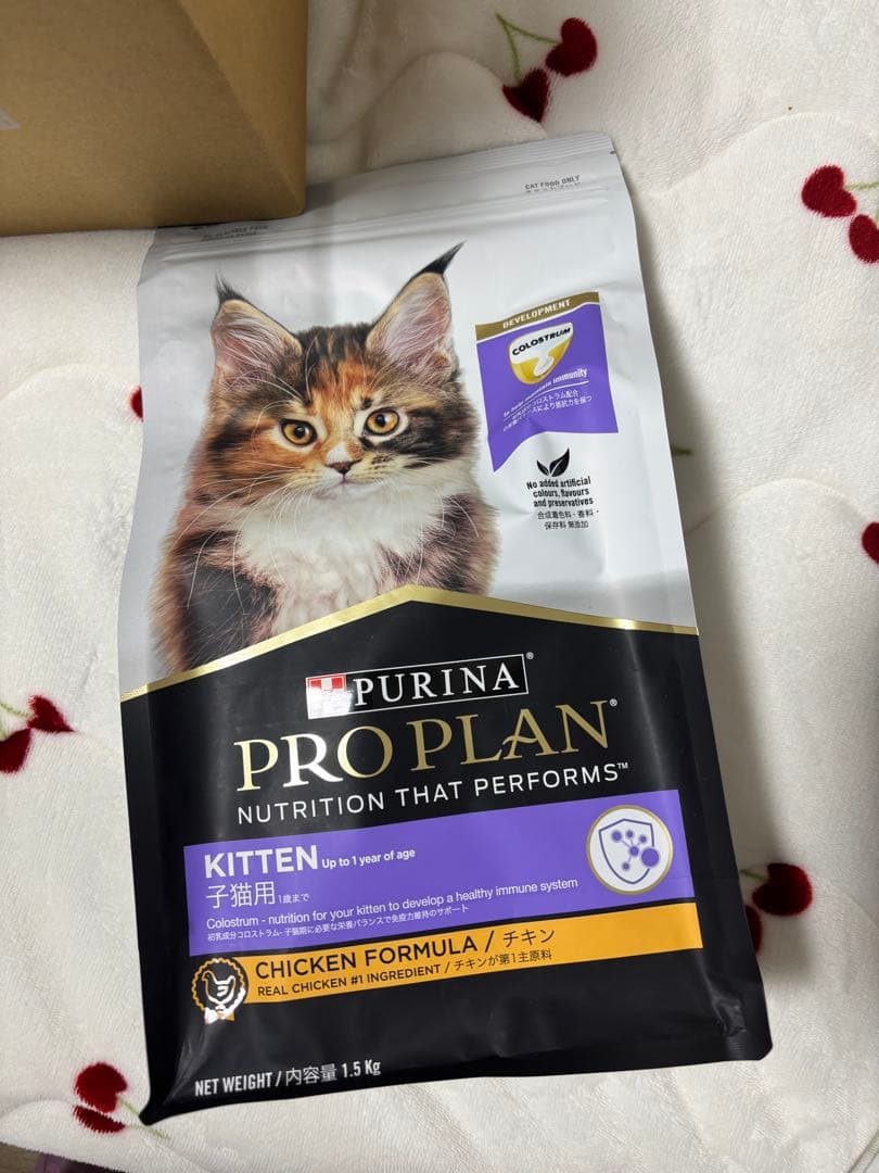 ピュリナ プロプラン 子猫 ドライ ウェット