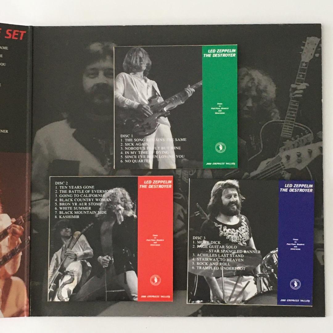 レッド・ツェッペリン 3CD 12インチLPジャケット仕様1