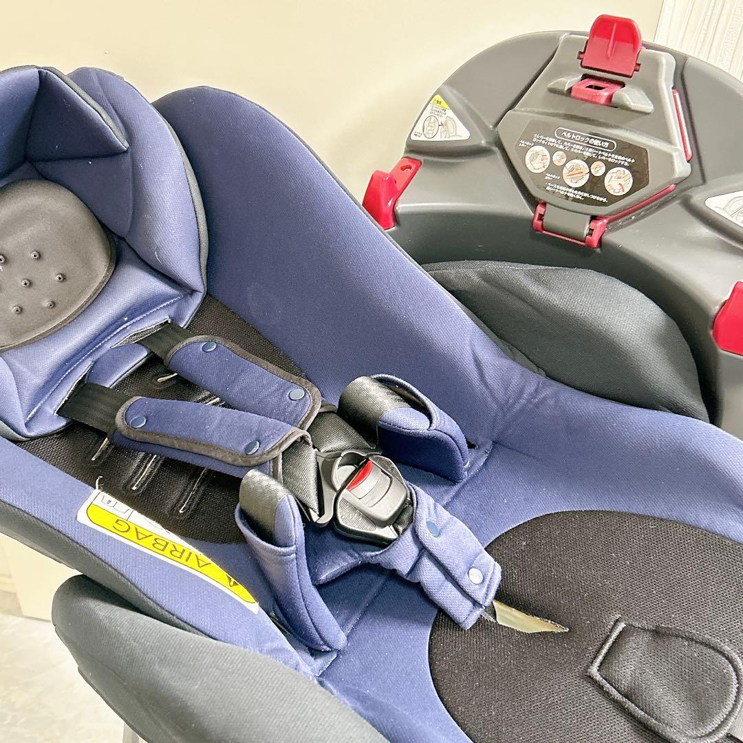 美品✨ディアターン プラス AB 車用チャイルドシート ネイビー
