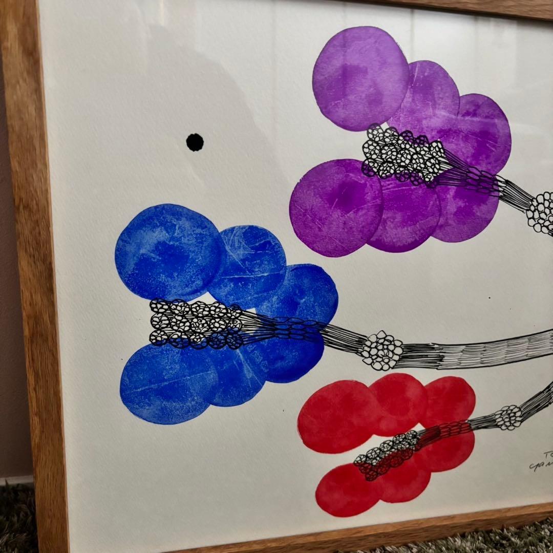 山口一郎　原画　寒色系　2025年　hanataba