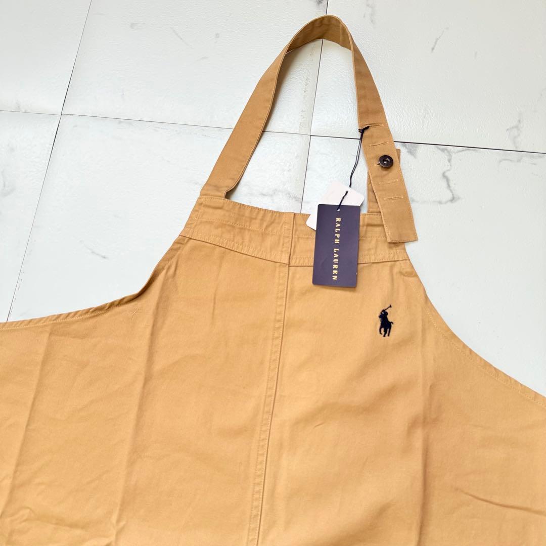 未使用 RALPH LAUREN  ラルフローレン エプロン ベージュ