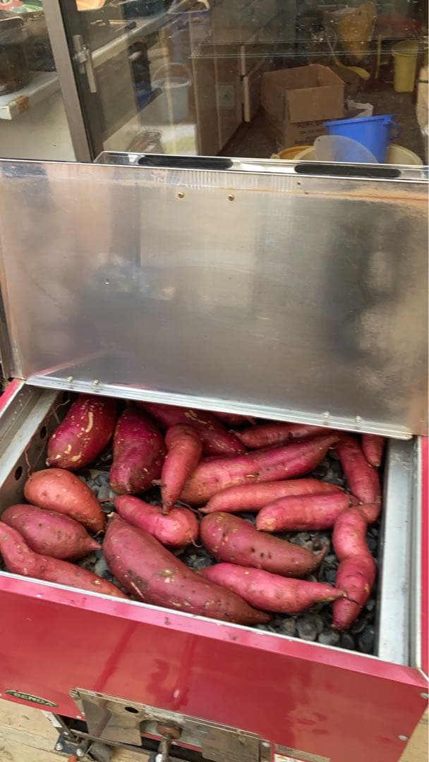 アサヒサンレツト　焼き芋焼き機　業務用