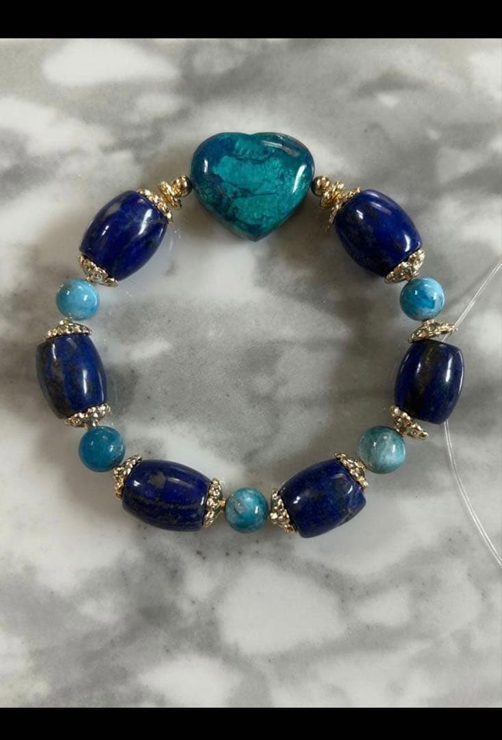 マリエモーン4点おまとめパラサイトとブラックサンムーンストーンのブレスレッ