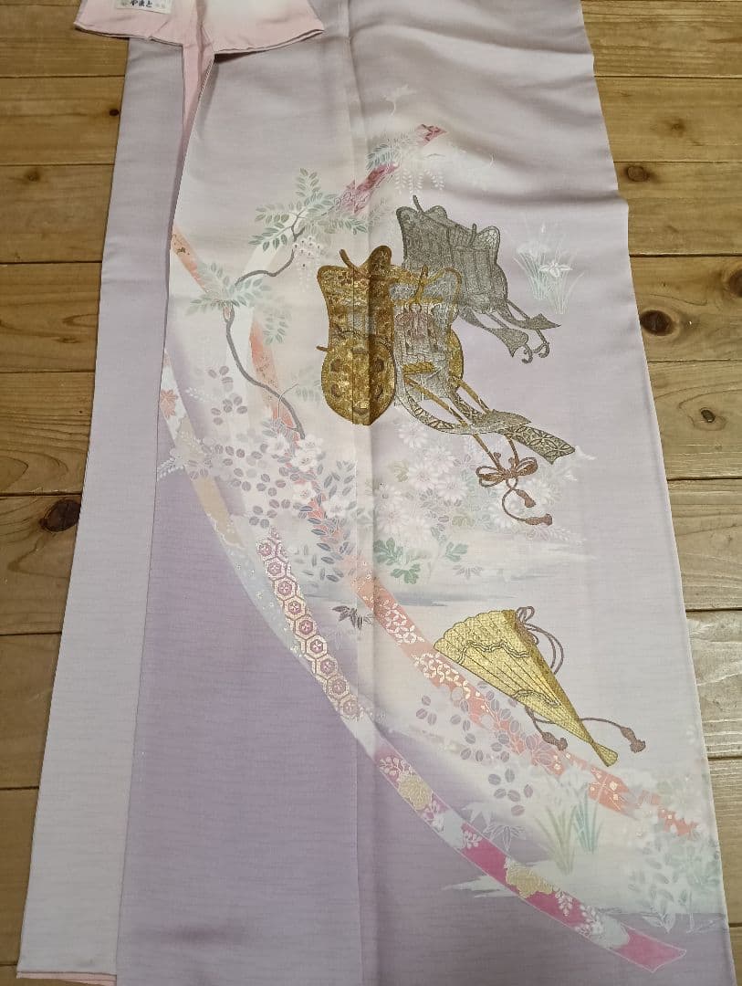 訪問着暈し染め　正絹　やまと誂製　お着物のみ