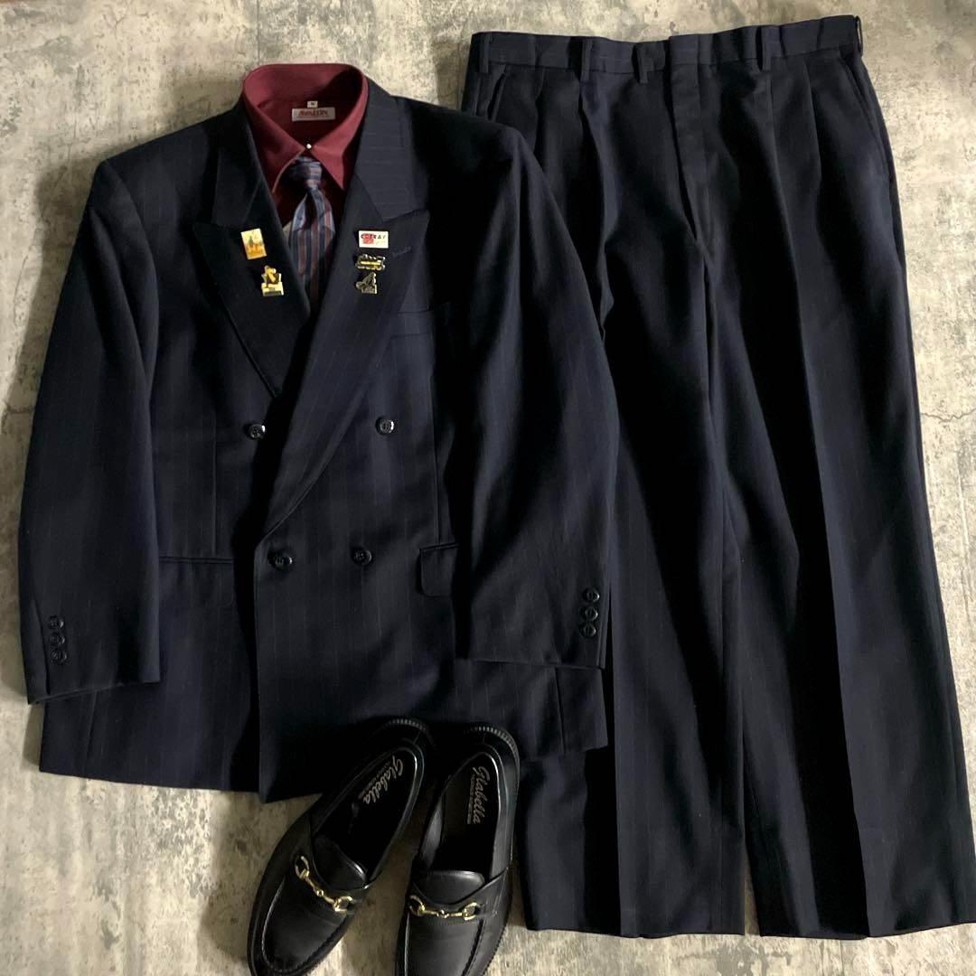 極上ウール Zegna イタリア製スーツ GIORGIO ARMANIネクタイ