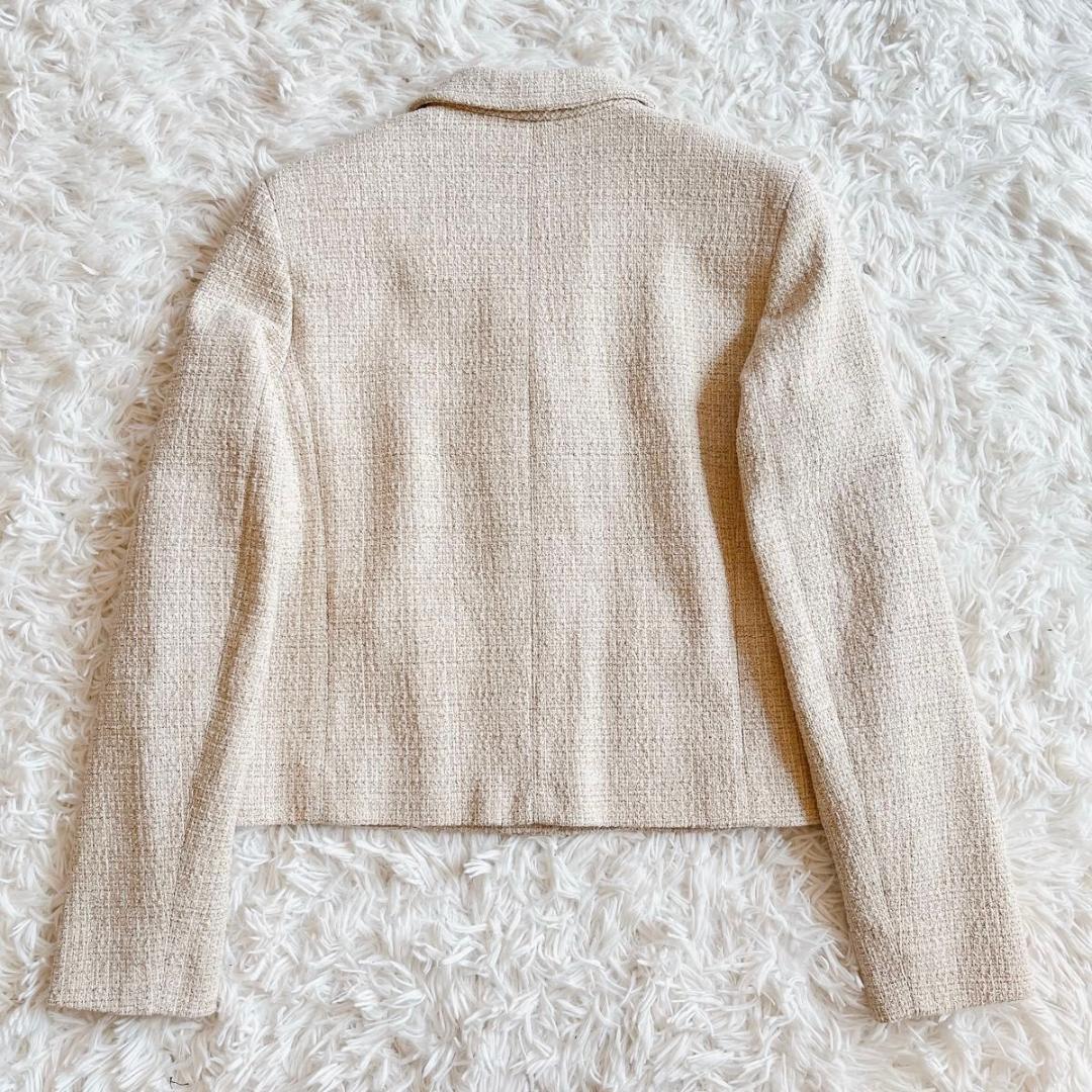 現行＊極美品【マックスマーラ】テーラードジャケット　ツイード　金ボタン 36