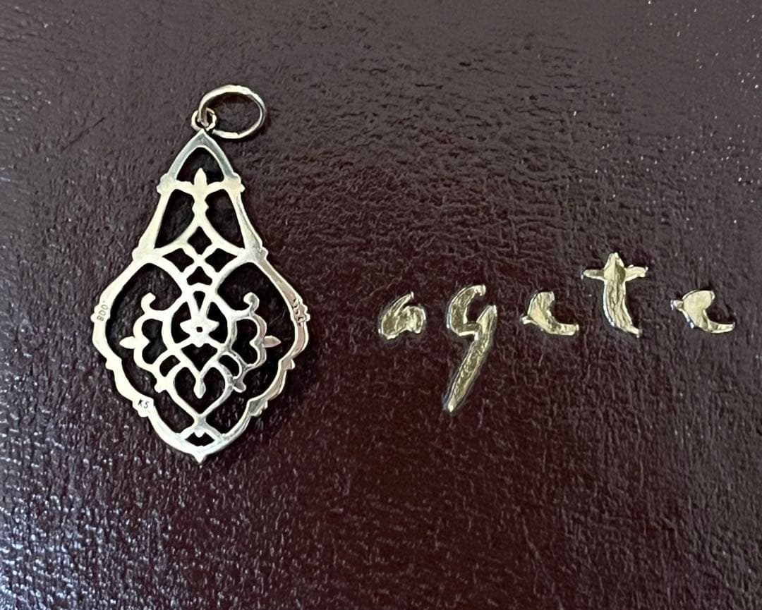 アガットネックレスチャーム