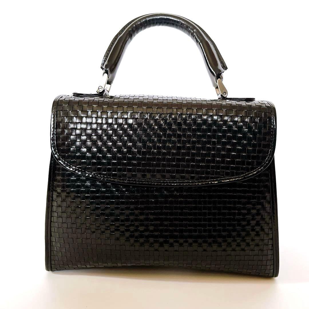 美品✨Stephane Kelian イントレチャート ハンドバッグ フォーマル