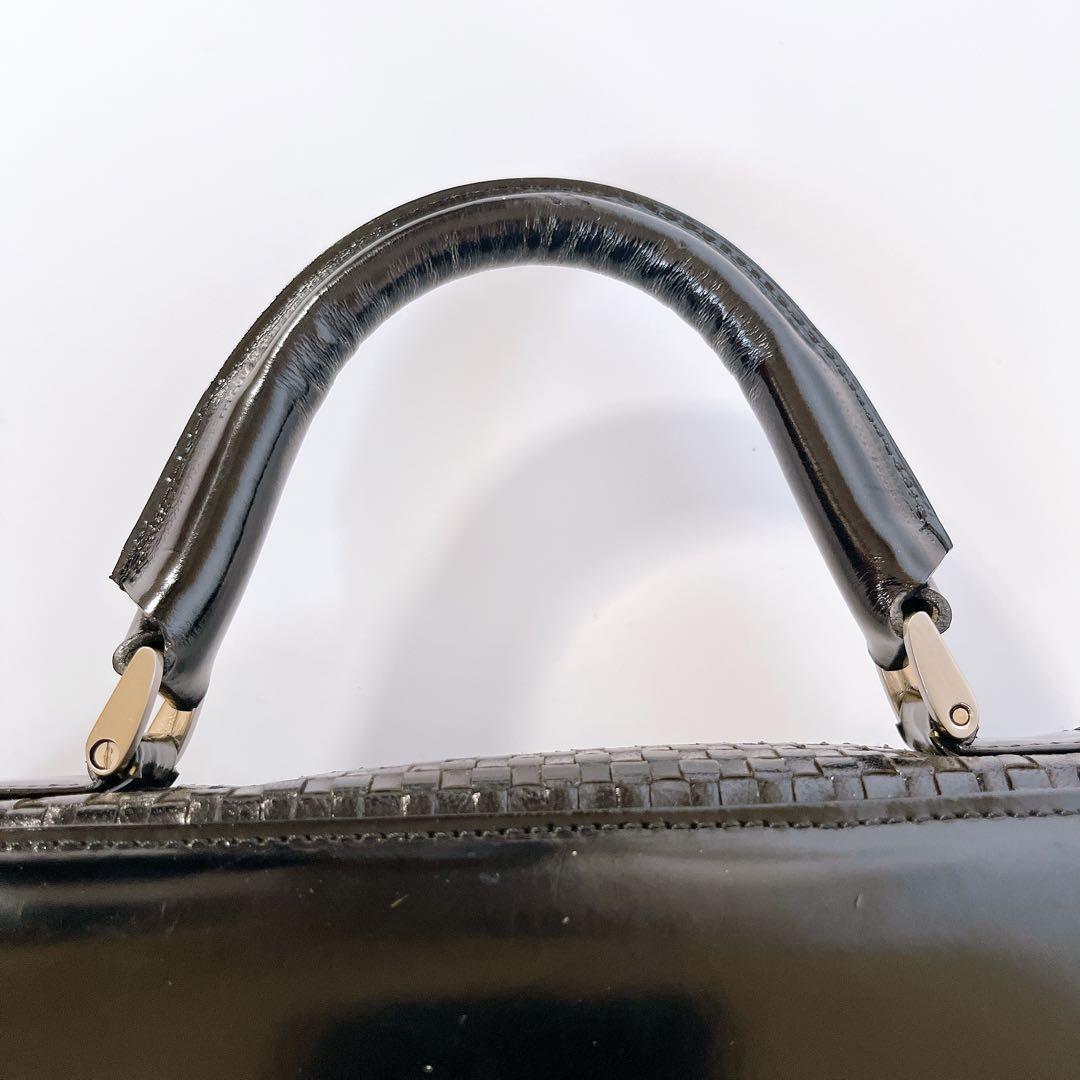 美品✨Stephane Kelian イントレチャート ハンドバッグ フォーマル