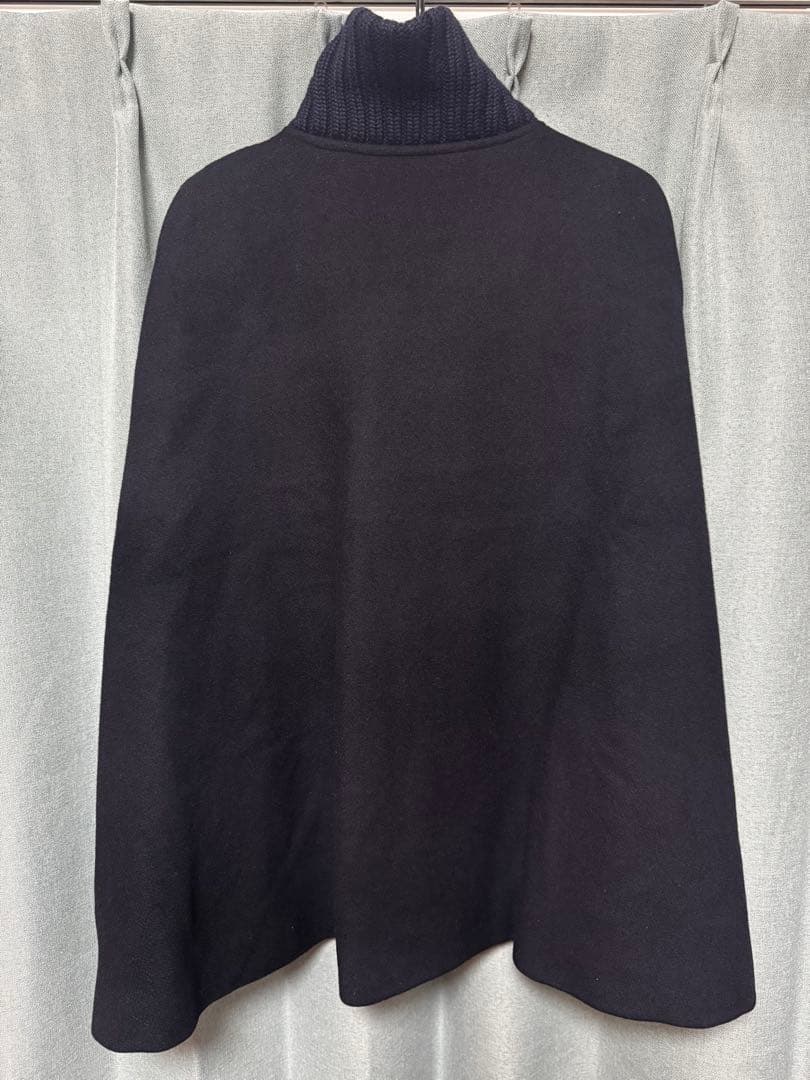 A.P.C. アーペーセー　ケープ　マント　ポンチョ　コート　ネイビー　S