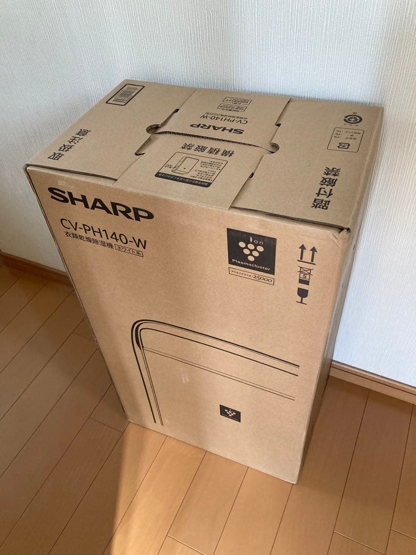 新品未開封　CV-PH140-W SHARP ハイブリッド式　衣類乾燥除湿機