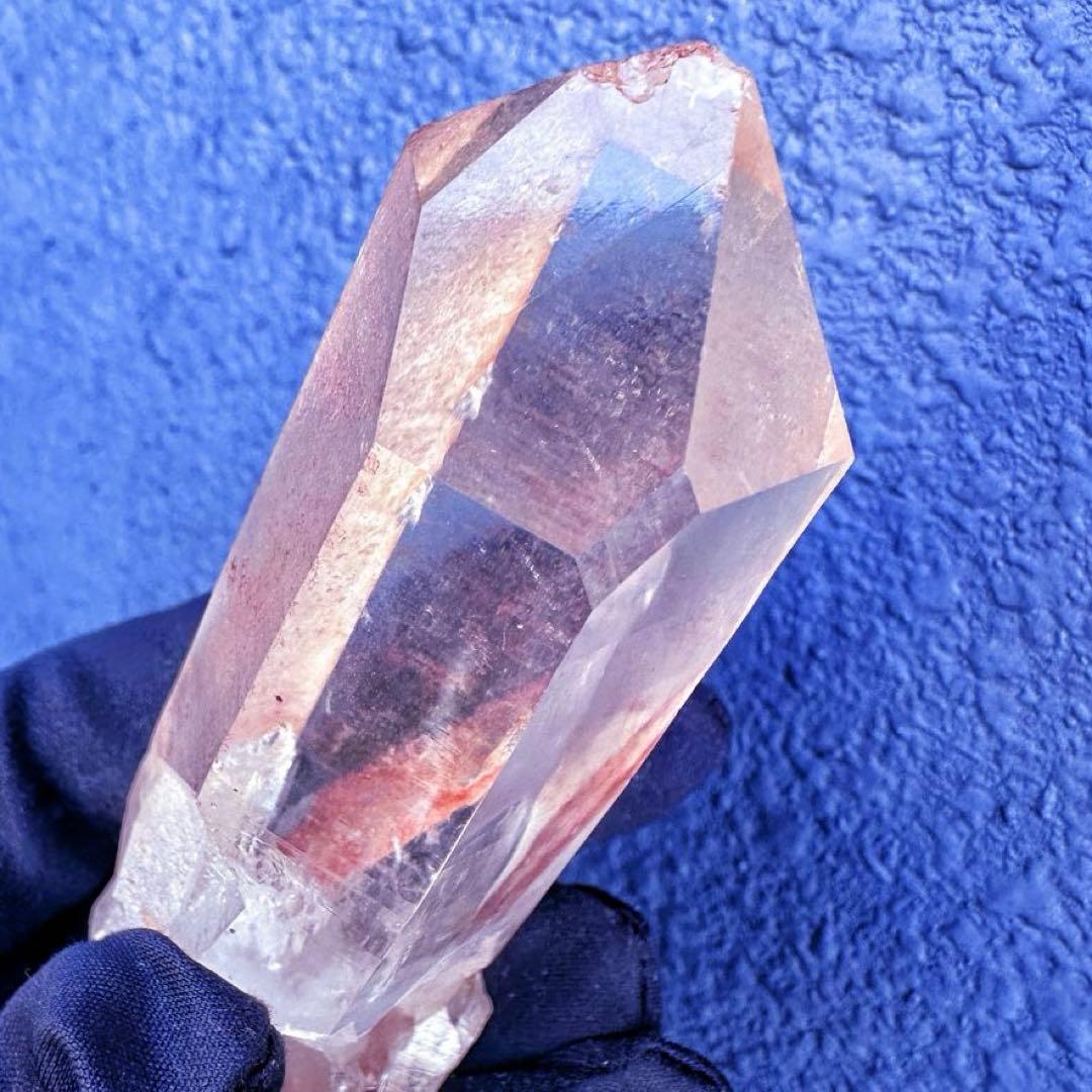 高透明度❗️超綺麗♡マニカラン産レインボー☆ピンクヒマラヤ水晶クラスターA1476