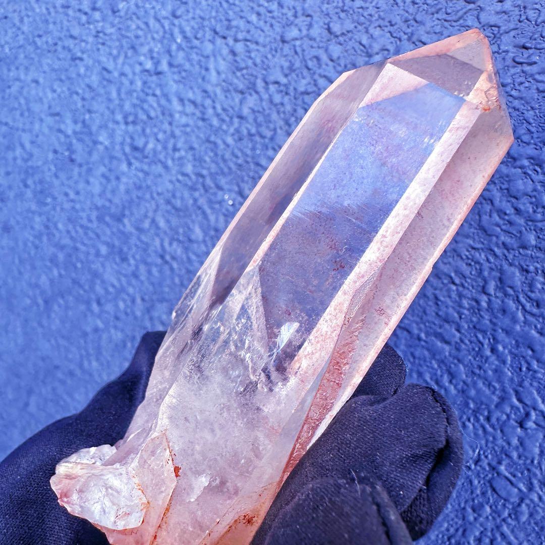 高透明度❗️超綺麗♡マニカラン産レインボー☆ピンクヒマラヤ水晶クラスターA1476