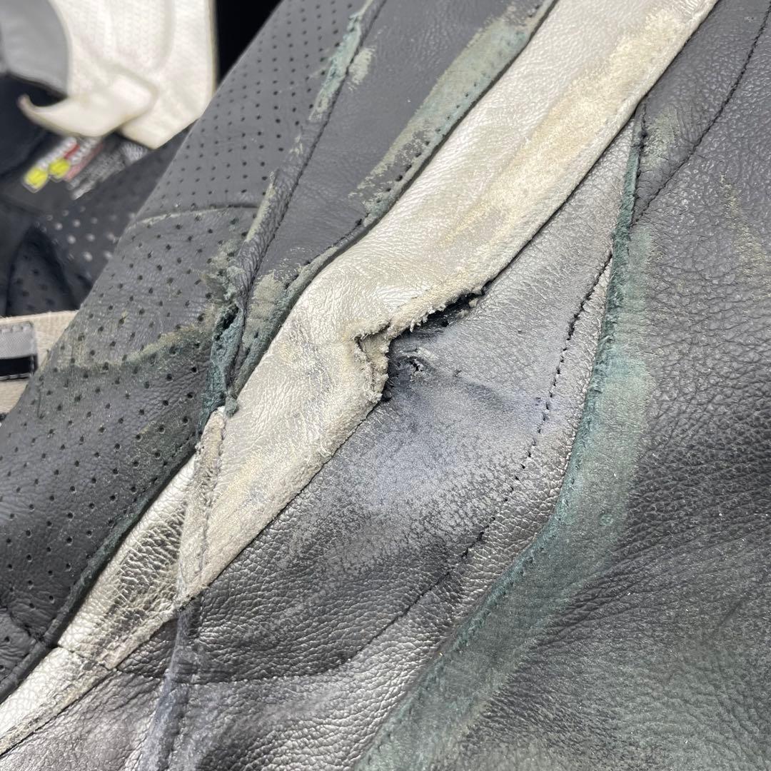 SPEED OF SOUND MFJ公認 レーシングスーツ　革つなぎ　M