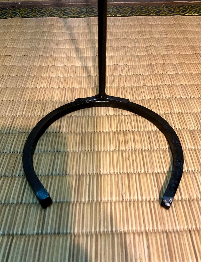 姫路名産　明珍火箸風鈴　五十二代　明珍宗理作　専用台座セット　床置き型