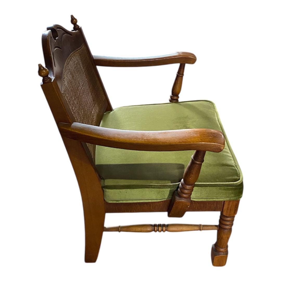 KASHIWA 柏木工 ダイニングチェア 2脚セット アームチェア ヴィンテージ