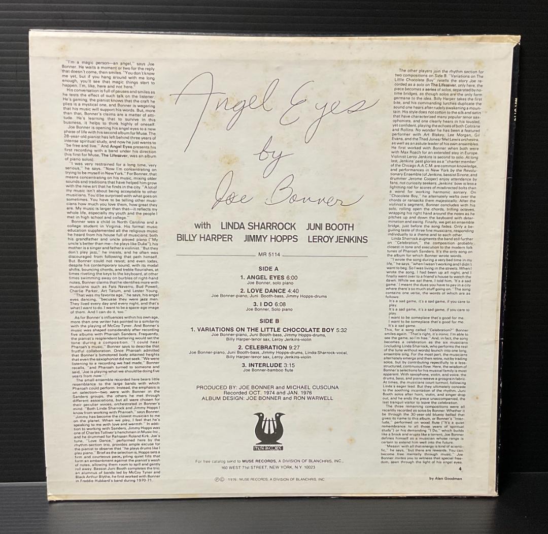 洋楽 Joe Bonner - Angel Eyes