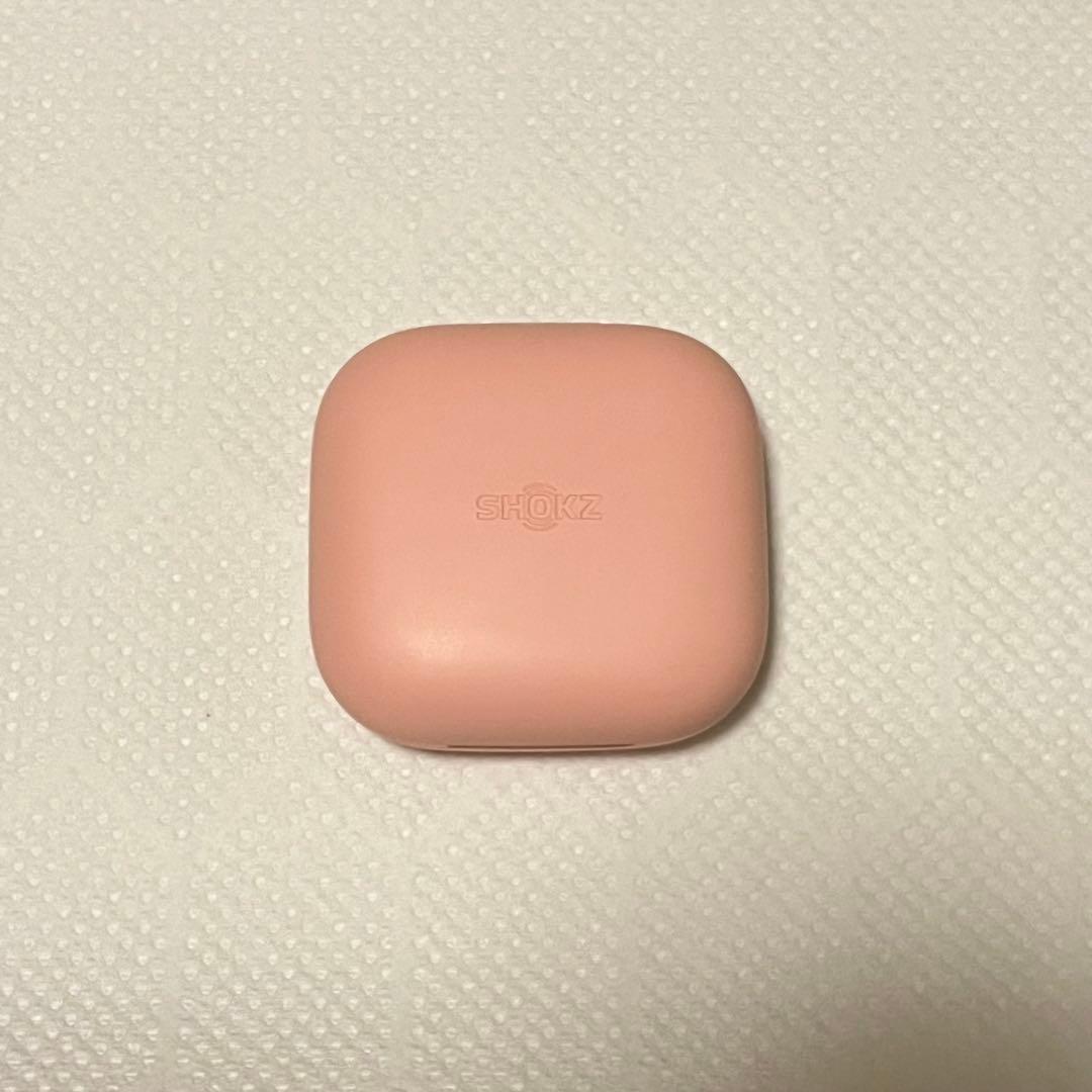 SHOKZ OPENFIT AIR ワイヤレスイヤホン　ピンク