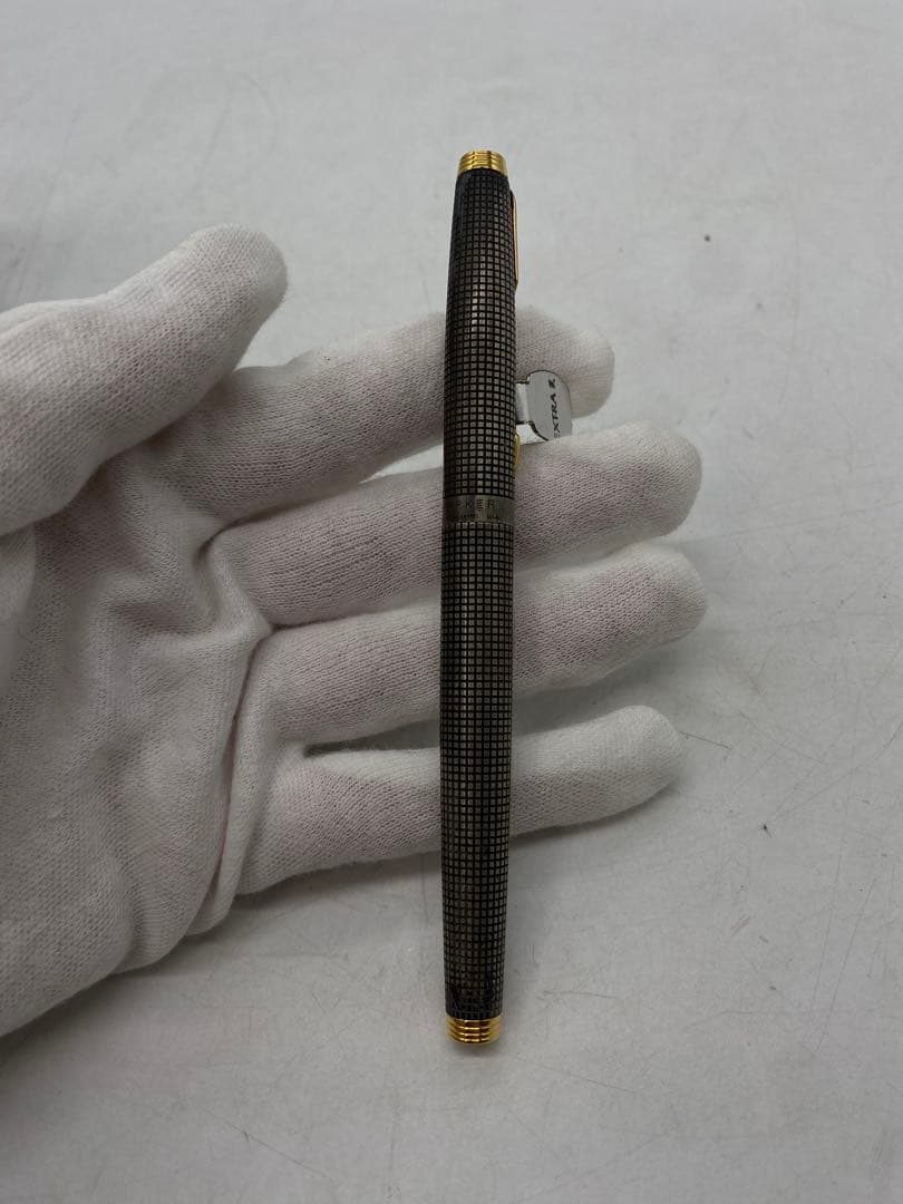 PARKER 75 万年筆 格子柄