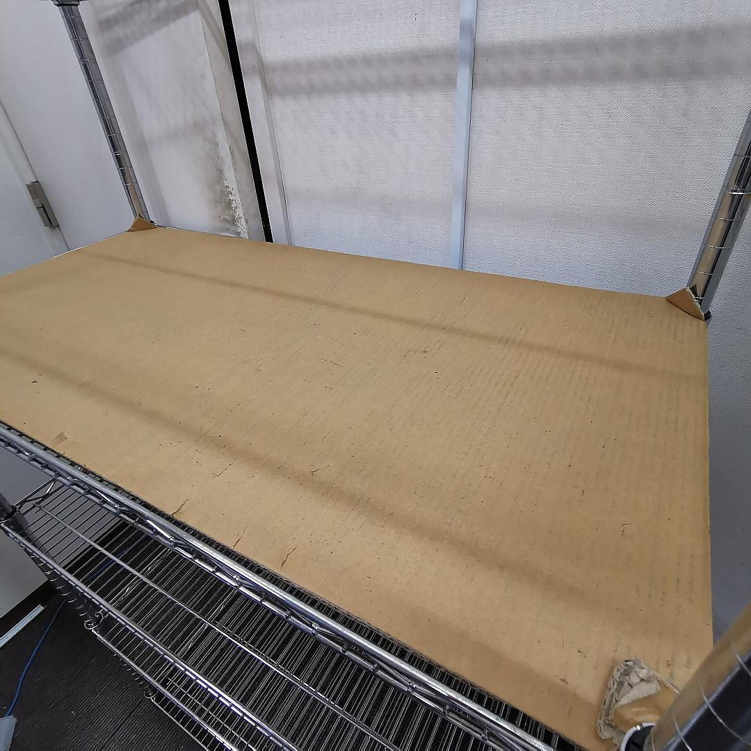 鯖缶：幅90cm　スチールラック 5段 シルバー