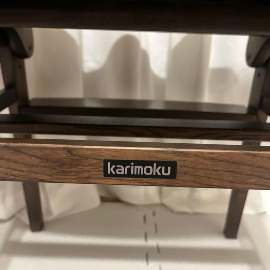 karimoku　カリモク　デスクチェア　XT0611IK　オーク　学習椅子
