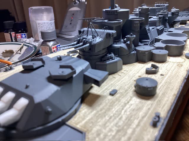 タミヤ　1/350戦艦大和premium 完成品