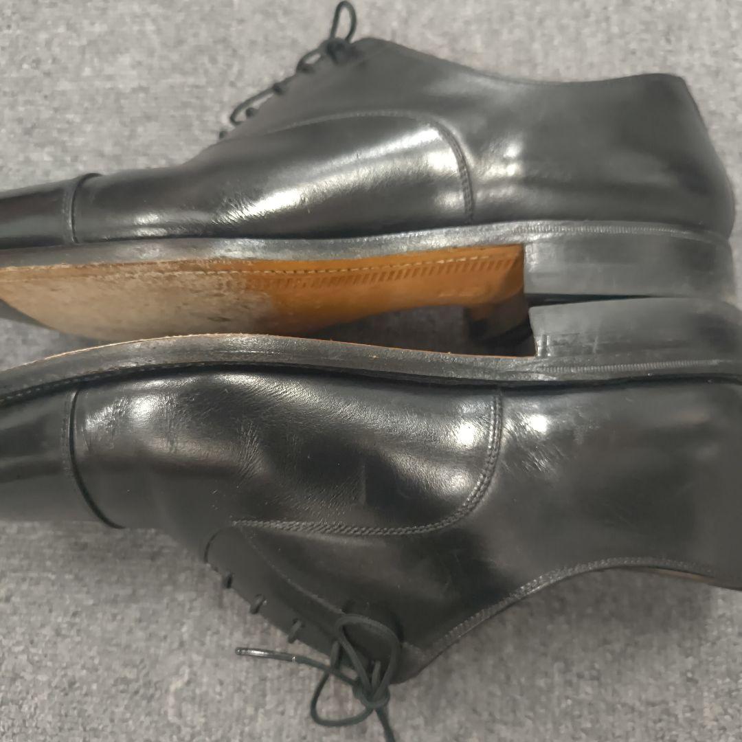 ★美品★スコッチグレイン★ストレートチップ黒26cm