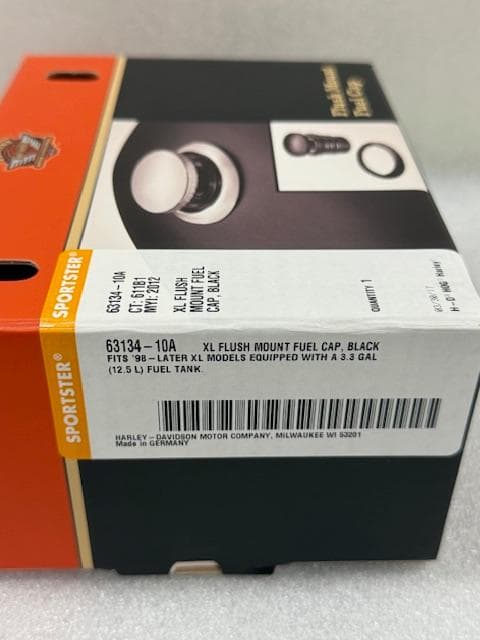新品特価 ハーレー純正 フラッシュマウント・フュエルキャップ スポーツスター
