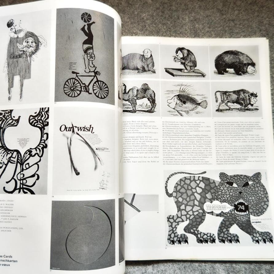 ◆古本（洋書） ◆GRAPHIS◆表紙デザイン：横尾忠則◆グラフィツクデザイン